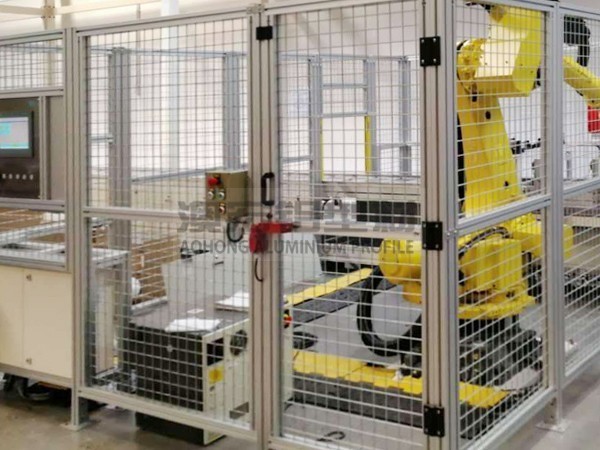 機(jī)器人安全門鋁型材 機(jī)器人安全門鋁型材